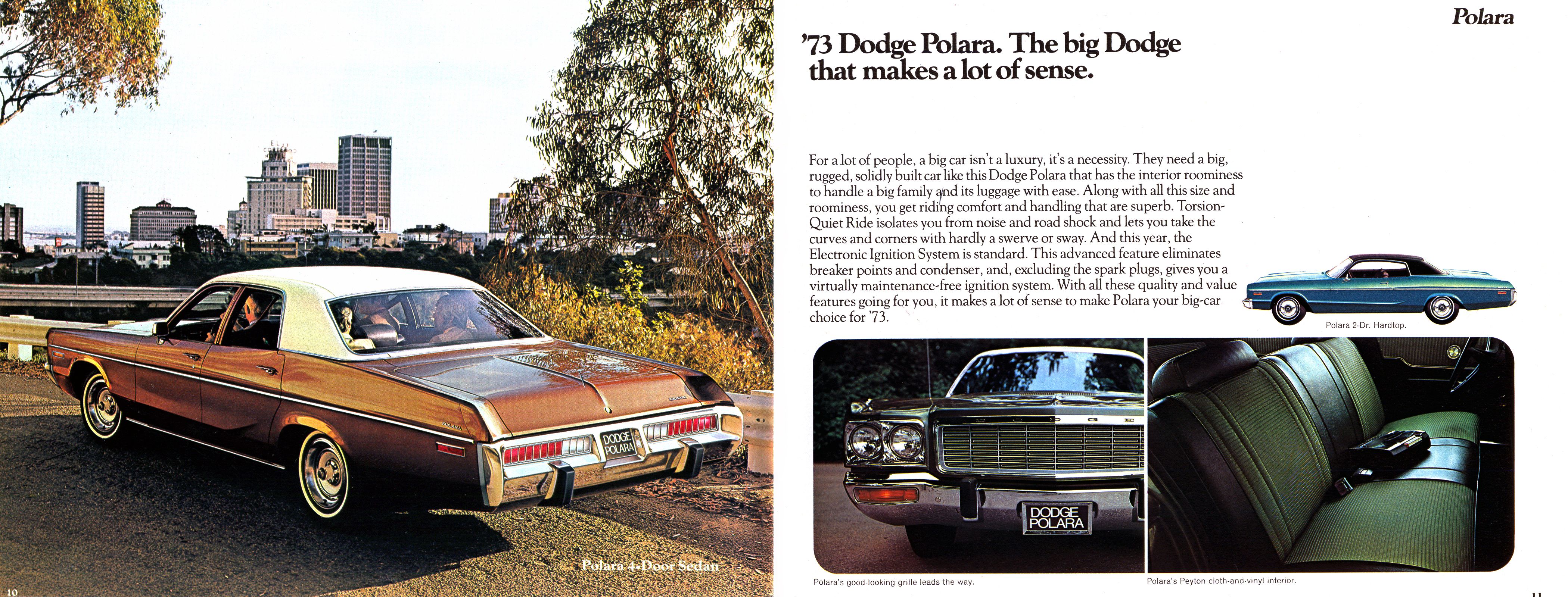 1973 Dodge Full-Line Brochure Page 4